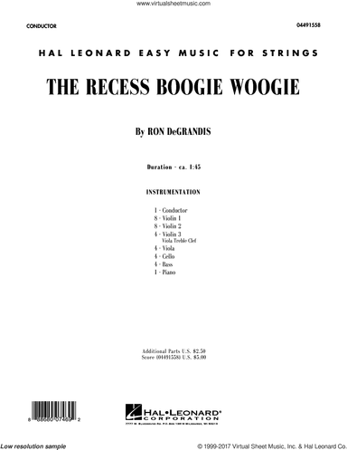 The Recess Boogie Woogie (COMPLETE)