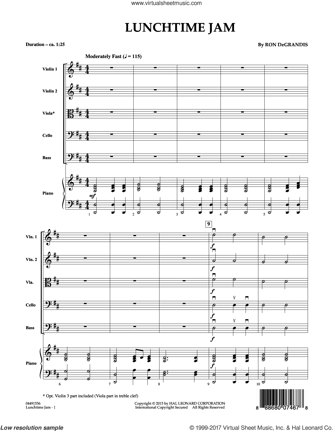 Lunchtime Jam (COMPLETE)