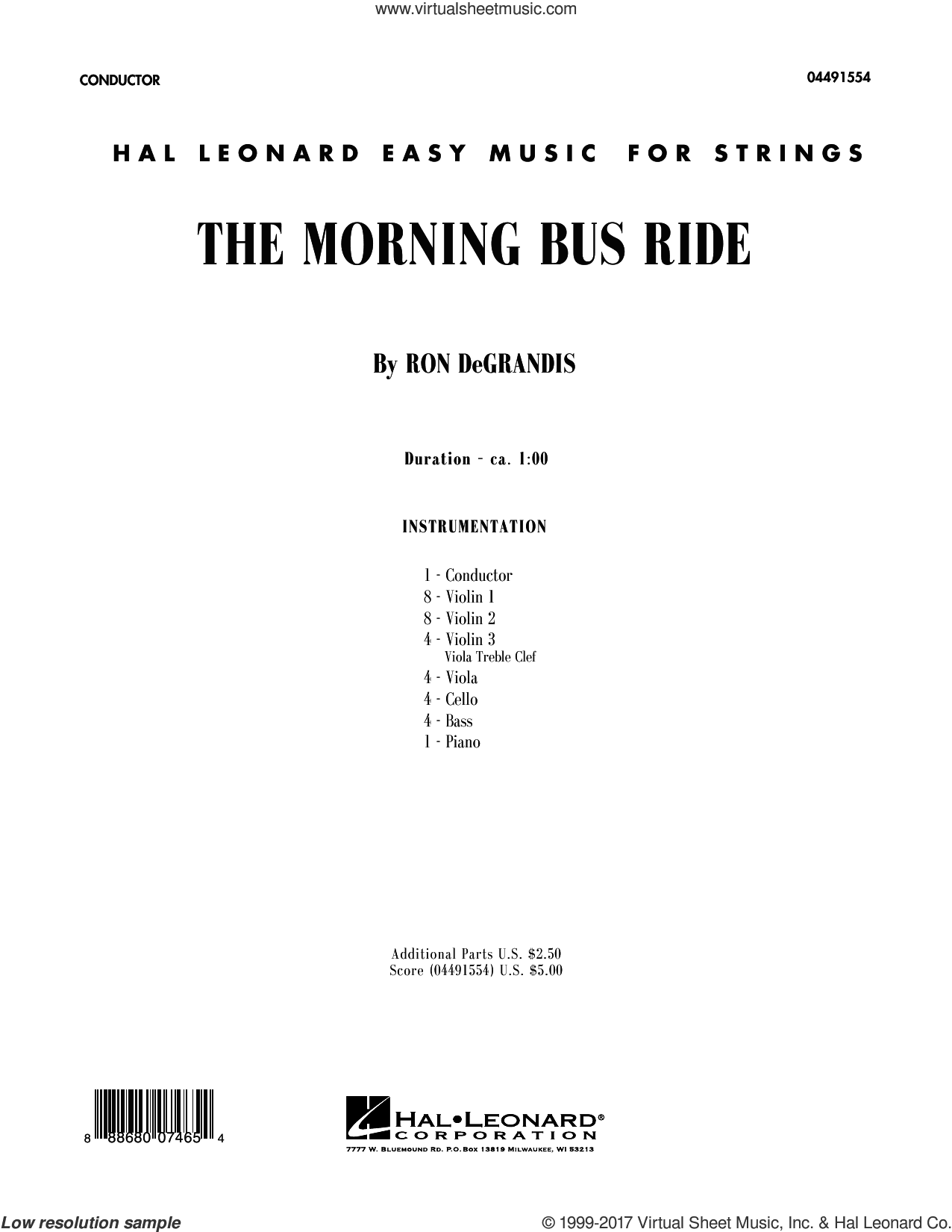 The Morning Bus Ride (COMPLETE)