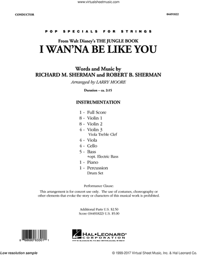 I Wan'na Be Like You (from The Jungle Book)
