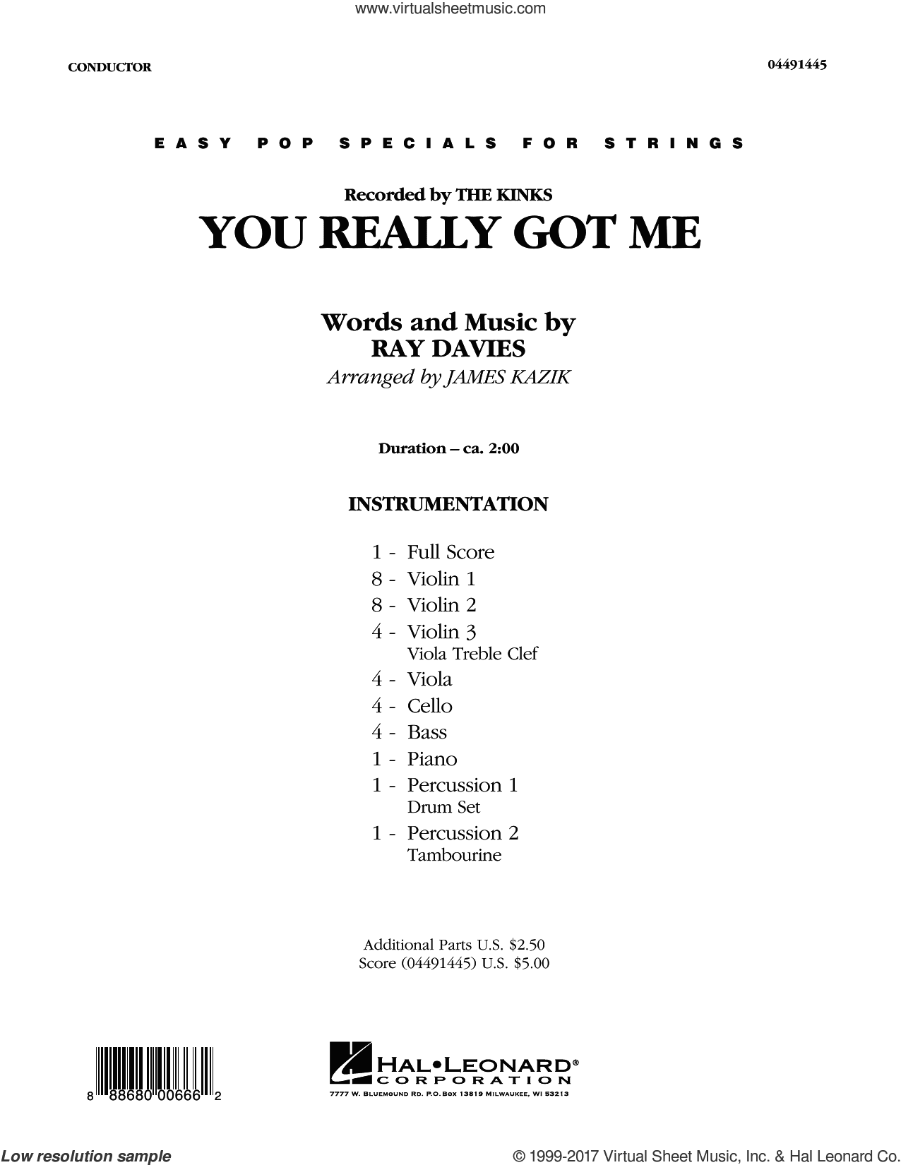 You Really Got Me (COMPLETE)