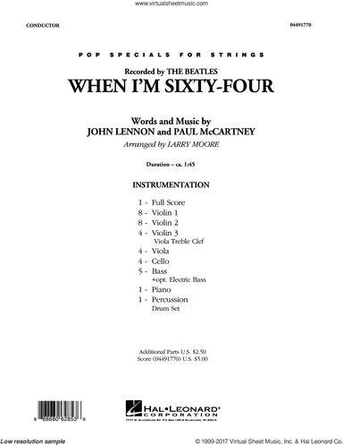 When I'm Sixty-Four (COMPLETE)