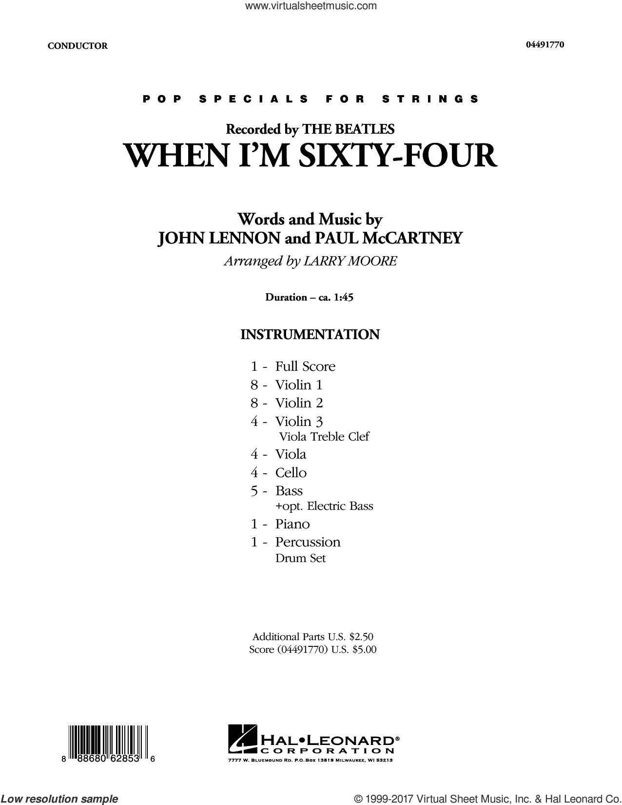 When I'm Sixty-Four (COMPLETE)