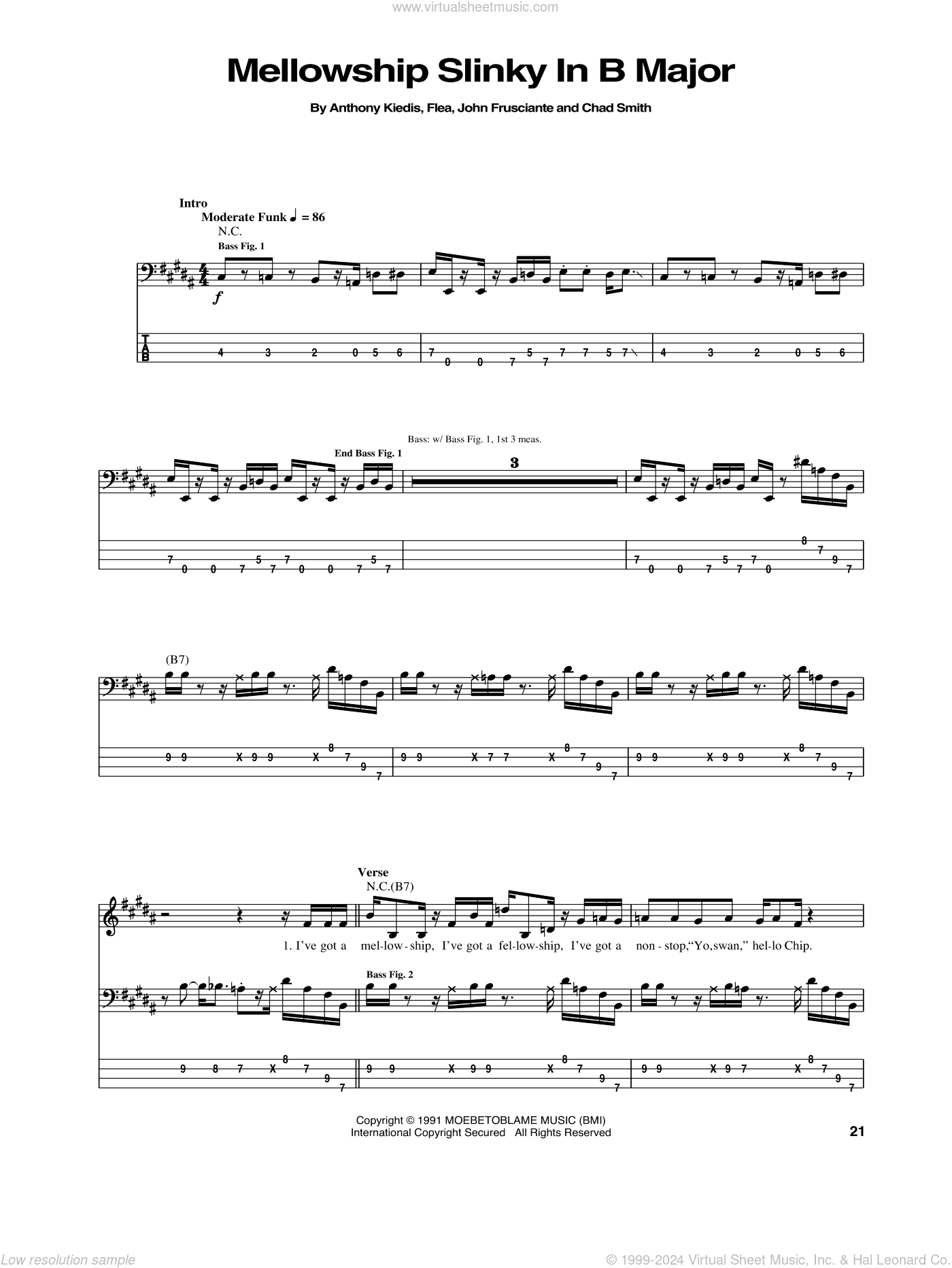 Mellowship Slinky In B Major