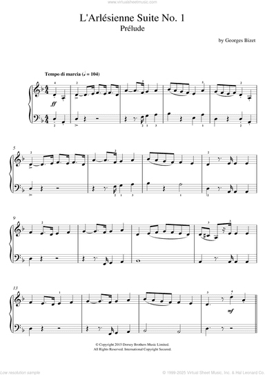 Prelude (from 'L'Arlesienne')