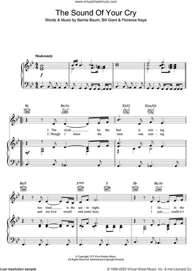 The Sound Of Your Cry