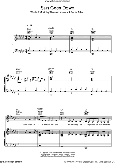 Sun Goes Down (feat. Jasmine Thompson)