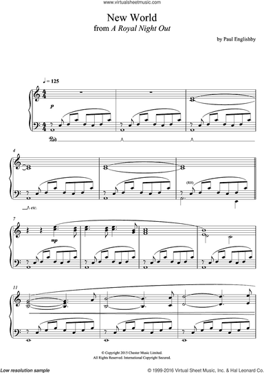 New World (From 'A Royal Night Out')