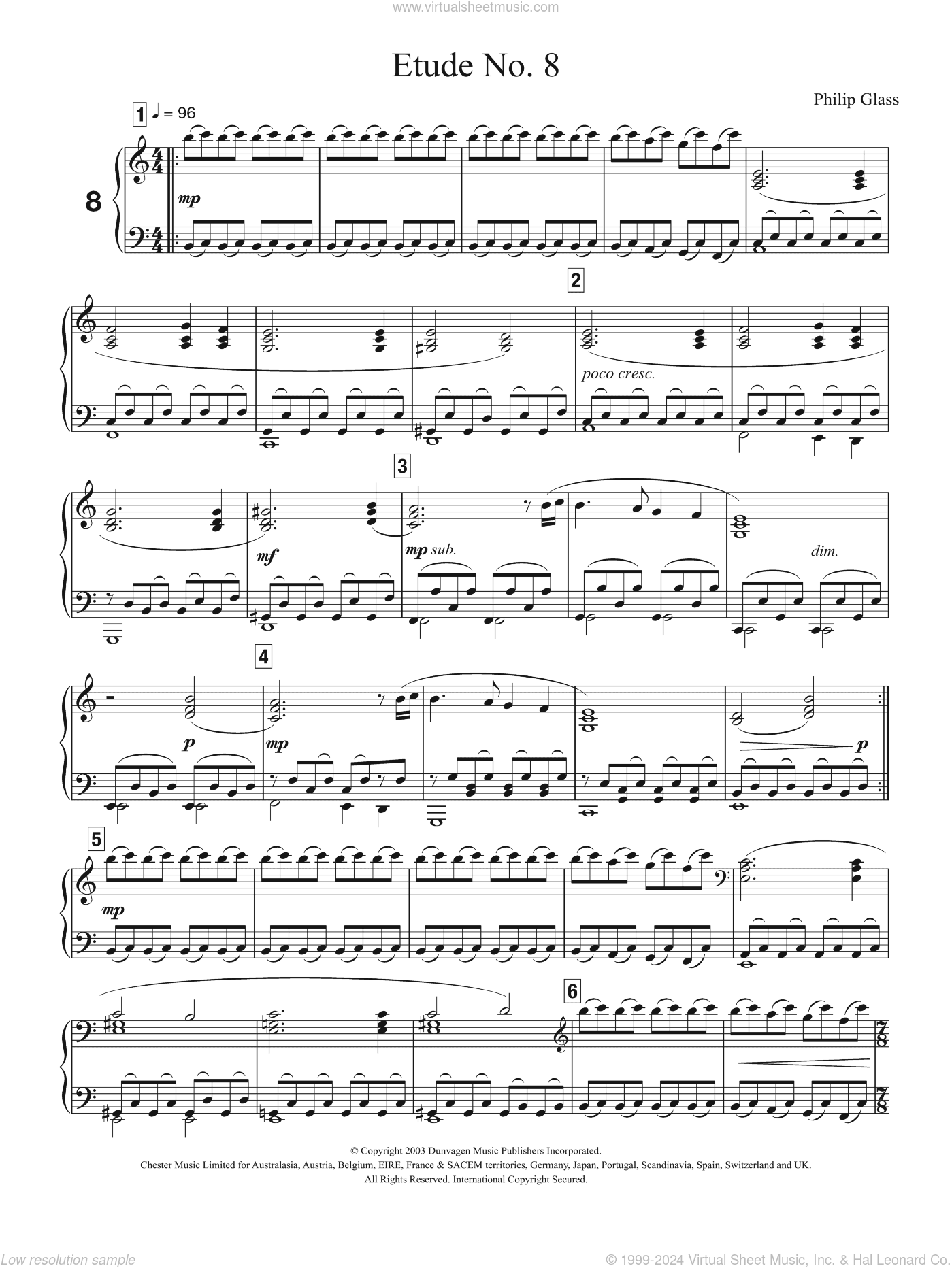 Etude No. 8
