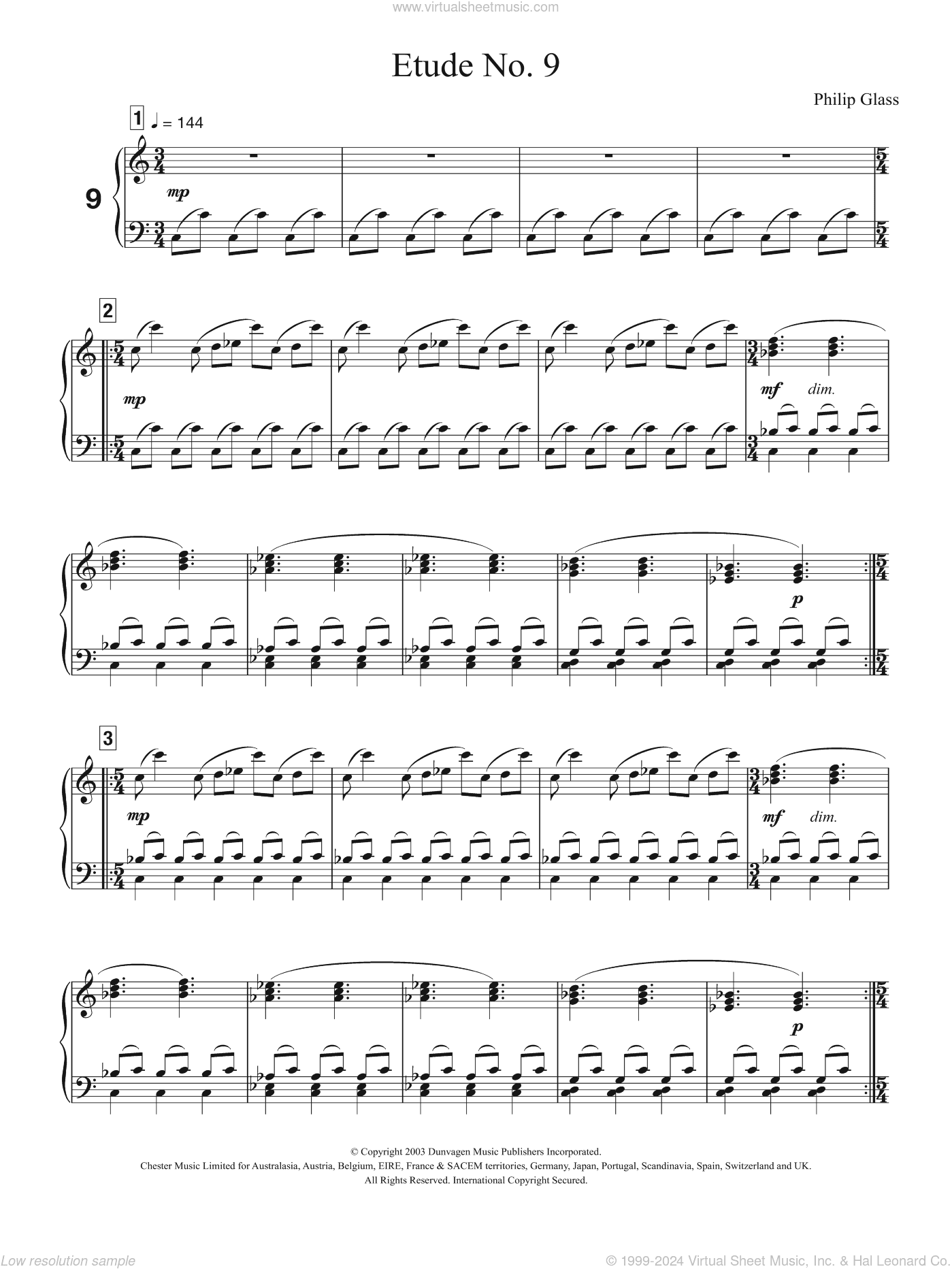 Etude No. 9