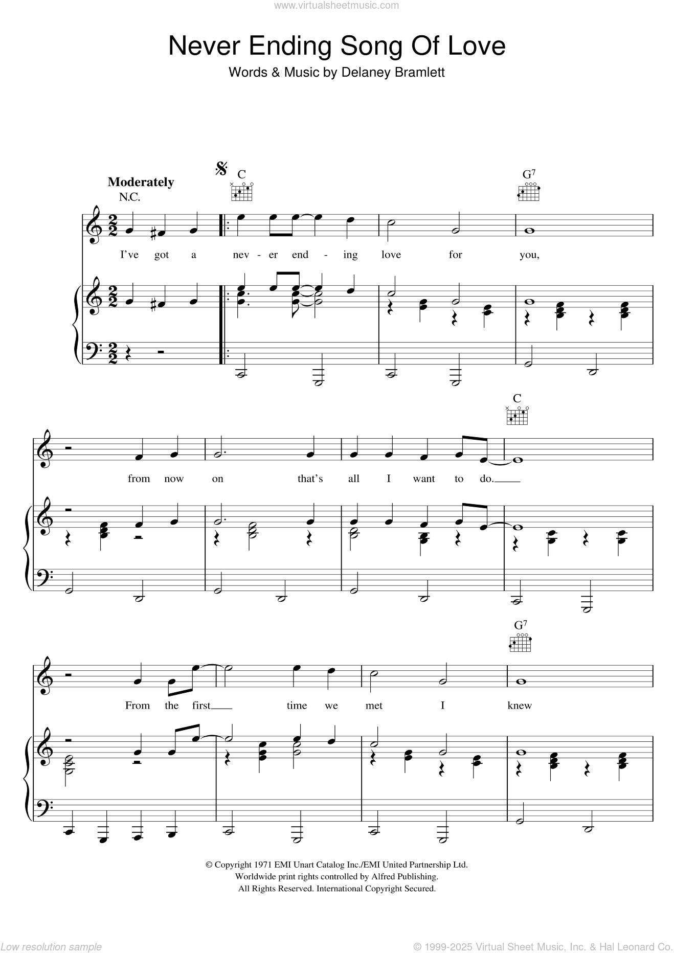 Never Ending Song Of Love