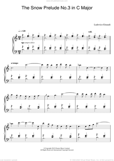 The Snow Prelude No. 3 In C Major