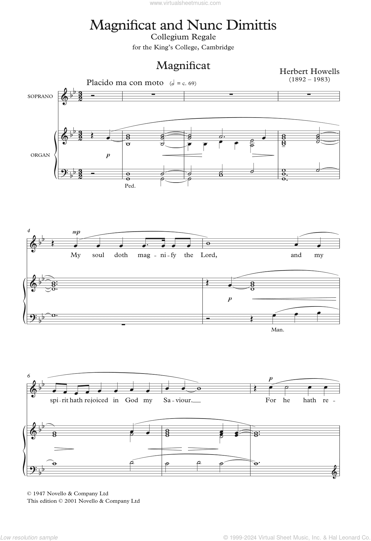 Collegium Regale 1945 Magnificat And Nunc Dimittis