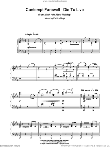 Contempt Farewell - Die To Live (from Much Ado About Nothing)