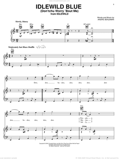 Idlewild Blue (Don'tchu Worry 'Bout Me)