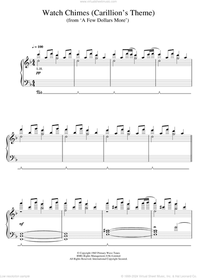 Watch Chimes (from 'A Few Dollars More')