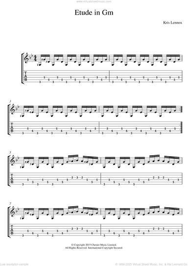 Etude In Gm