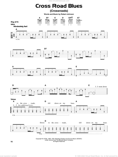 Cross Road Blues (Crossroads)