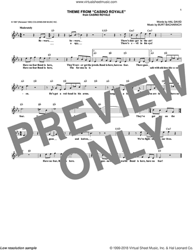 Theme From Casino Royale