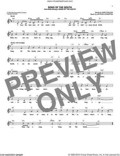 Song Of The South