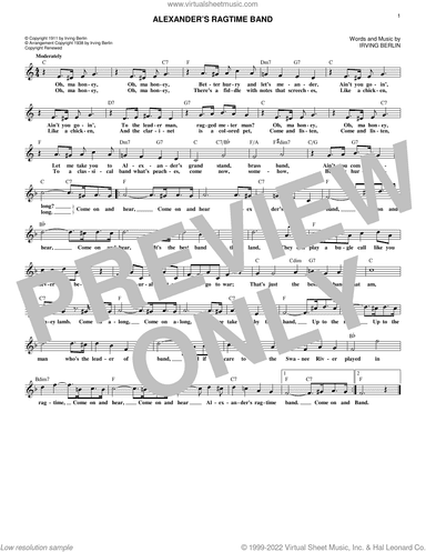 Alexander's Ragtime Band