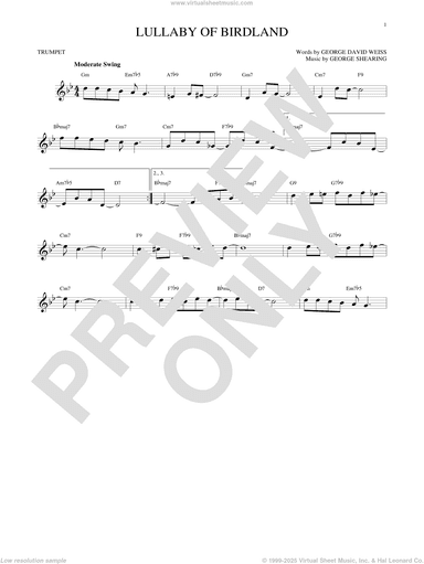 Lullaby Of Birdland