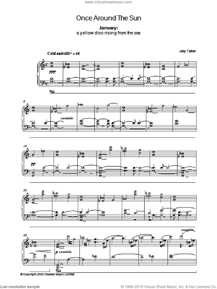January (from Once Around The Sun)