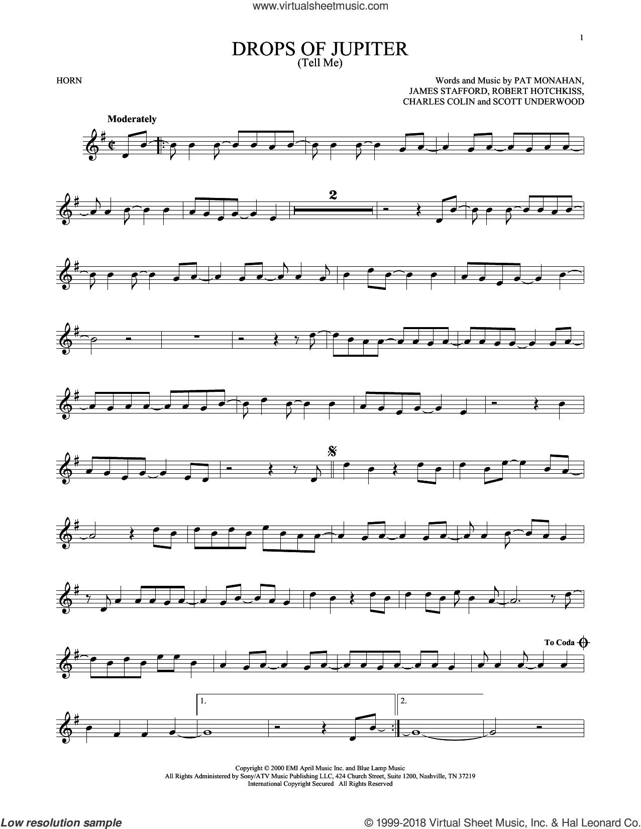 Drops Of Jupiter (Tell Me)