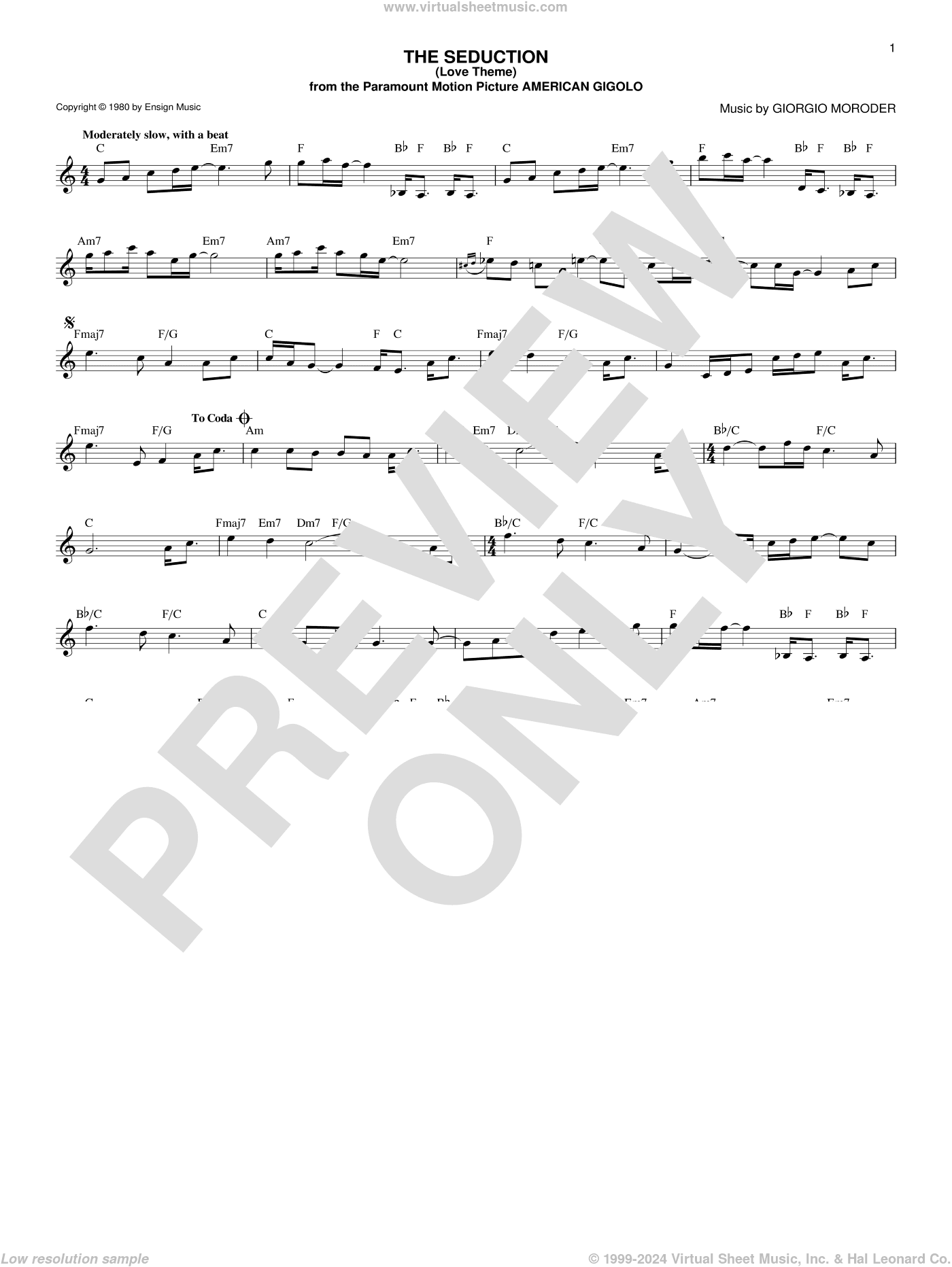 The Seduction (Love Theme)