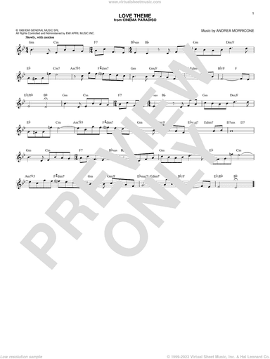 Love Theme (Tema D'Amore)
