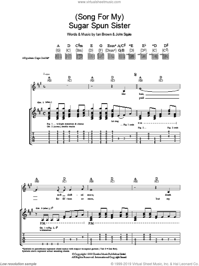 (Song For My) Sugar Spun Sister