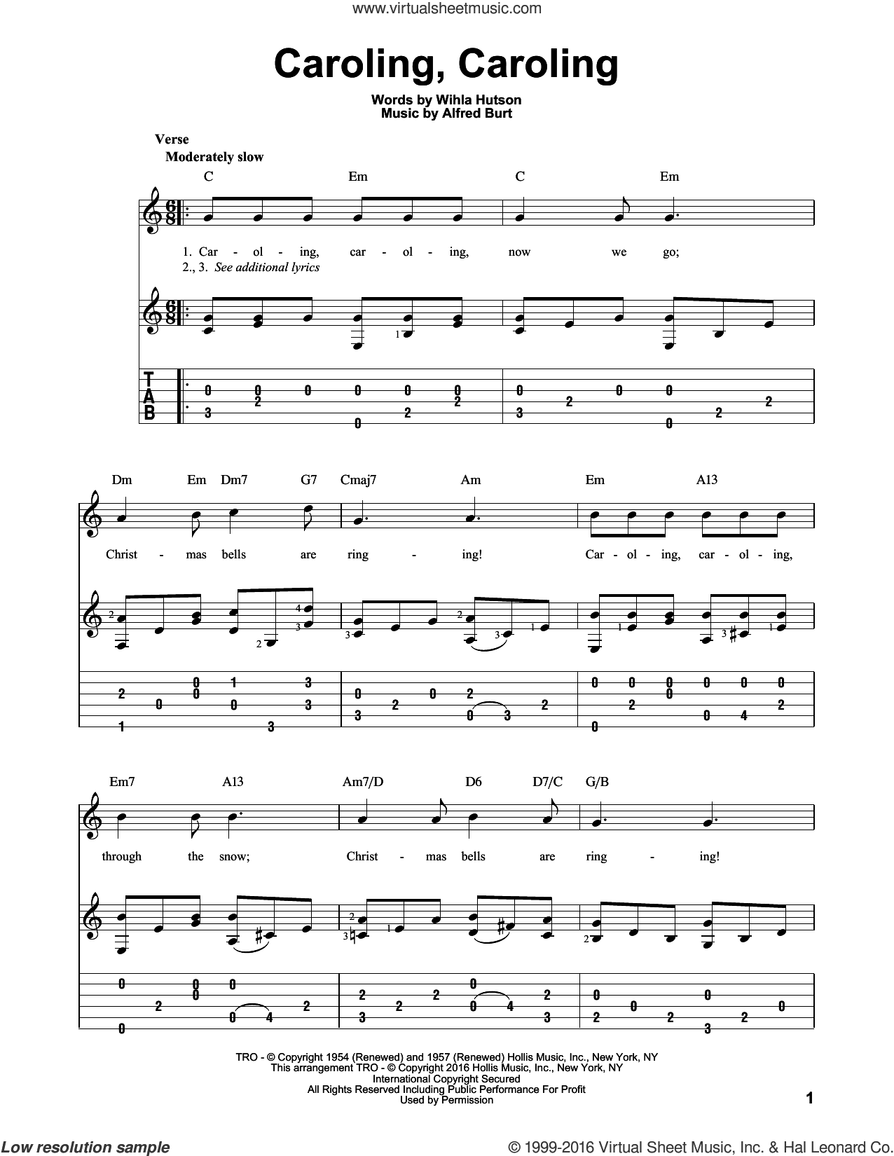 Caroling, Caroling