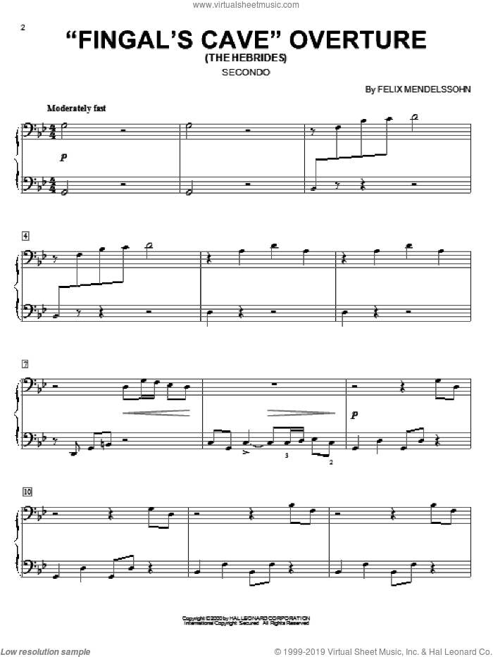Fingal's Cave Overture