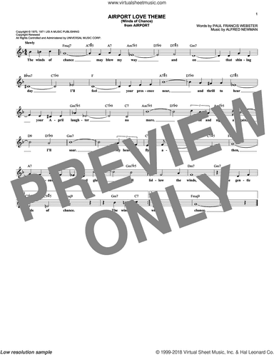 Airport Love Theme (Winds Of Chance)
