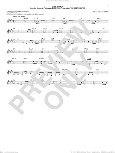 Cavatina (from The Deer Hunter)