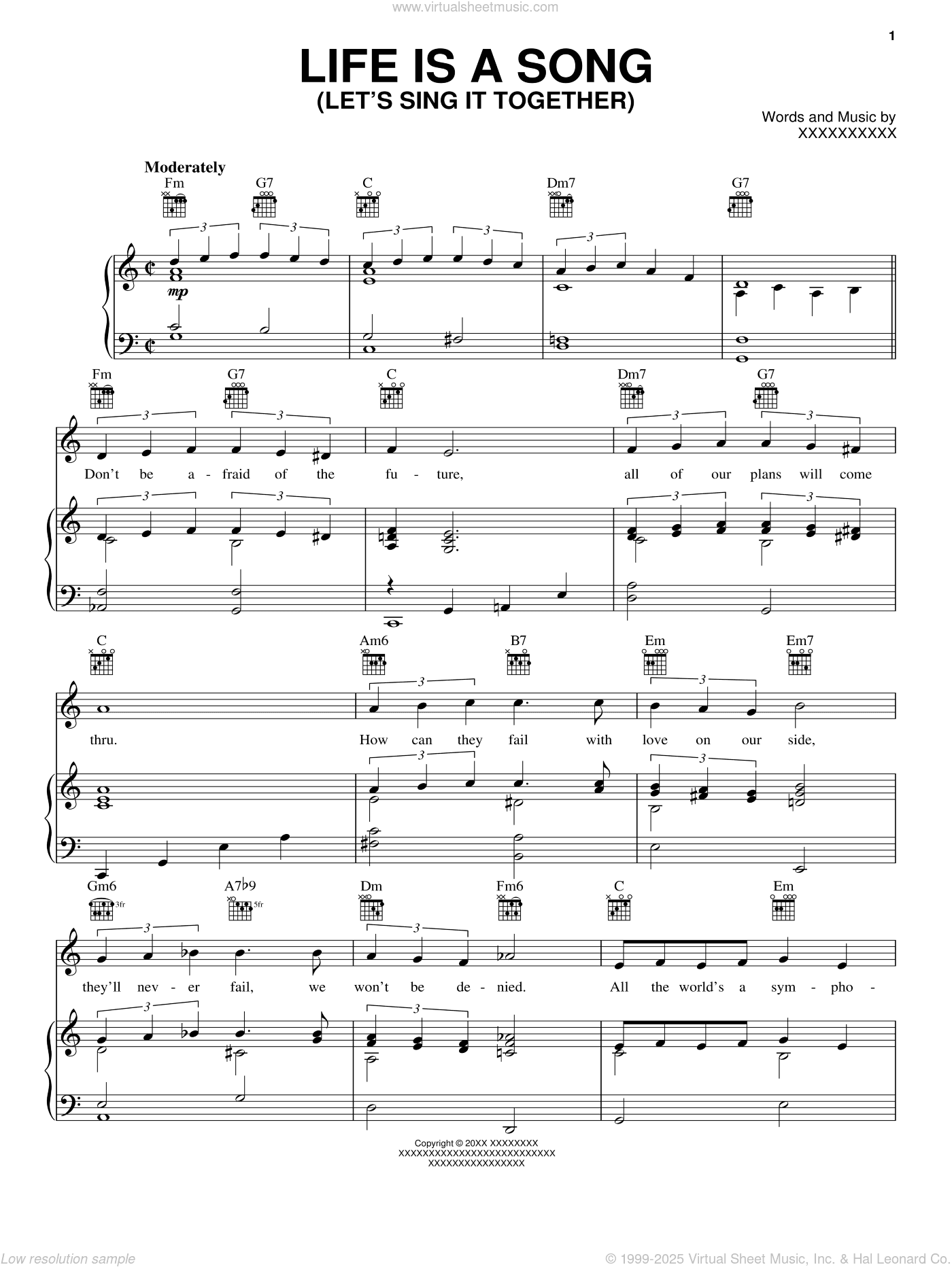 Life Is A Song (Let's Sing It Together)