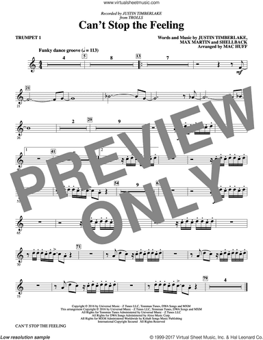 Can't Stop the Feeling (from Trolls) (arr. Mac Huff)