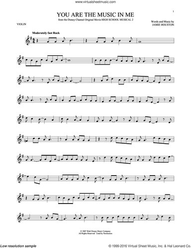 You Are The Music In Me (from High School Musical 2)
