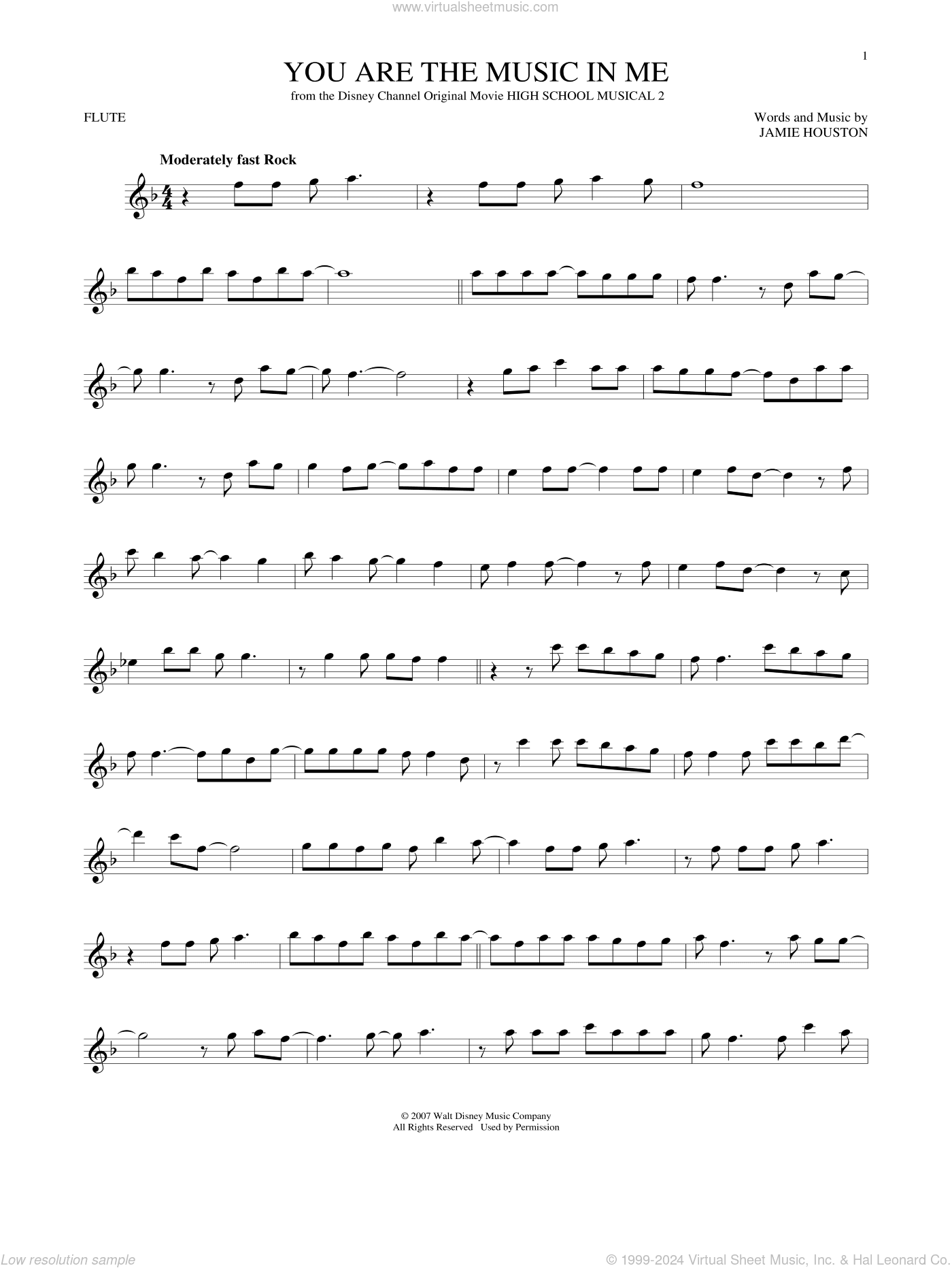 You Are The Music In Me (from High School Musical 2)