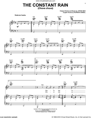 The Constant Rain (Chove Chuva)