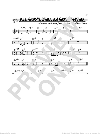All God's Chillun Got Rhythm