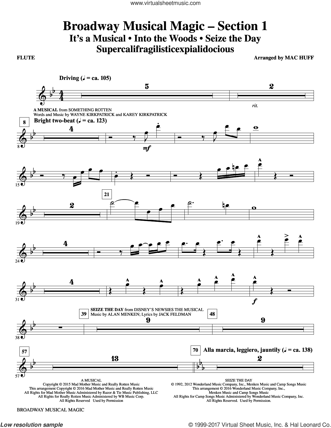 Broadway Musical Magic (complete set of parts)