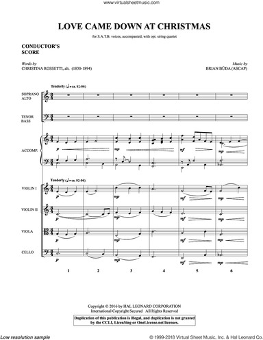 Love Came Down at Christmas (COMPLETE)