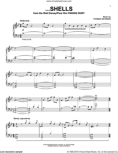 ...Shells (from Finding Dory), (intermediate)