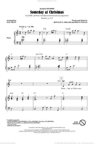 Someday At Christmas (arr. Mac Huff)