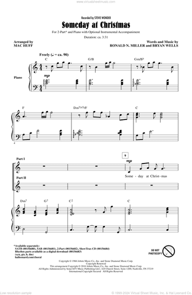 Someday At Christmas (arr. Mac Huff)