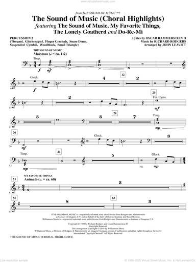 The Sound Of Music (Choral Highlights) (arr. John Leavitt)