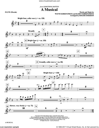 A Musical (complete set of parts)
