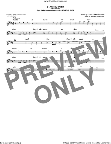 Starting Over (Love Theme)