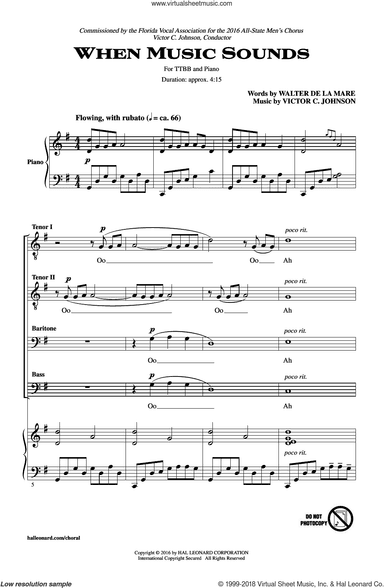 When Music Sounds